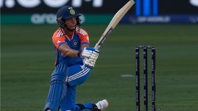 Harmanpreet Kaur during a match in Women's T20 World Cup (PTI)