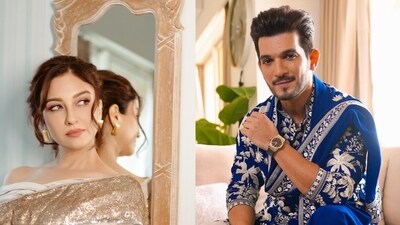 Saumya Tandon and Arjun Bijlani. Saumya Tandon and Arjun Bijlani.