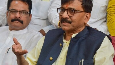 Solapur: Shiv Sena (UBT) leader and MP Sanjay Raut (PTI)