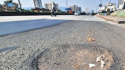 An 11.425km elevated road creek bridge between Bhayander and Ghodbunder, would connect two critical points. Representational Image. ( Praful Gangurde / HT Photo ) An 11.425km elevated road creek bridge between Bhayander and Ghodbunder, would connect two critical points. Representational Image. ( Praful Gangurde / HT Photo )