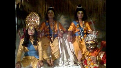 The Ramleela, performed over ten continuous days, features different characters from the Ramayana played by Muslim artists (File) The Ramleela, performed over ten continuous days, features different characters from the Ramayana played by Muslim artists (File)