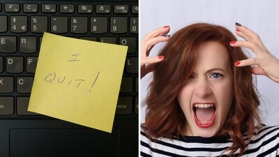 A Threads post documents how a boss launched a rant after learning that three employees had given their notice and resigned. (Unsplash/jannerboy62, julienlphoto)