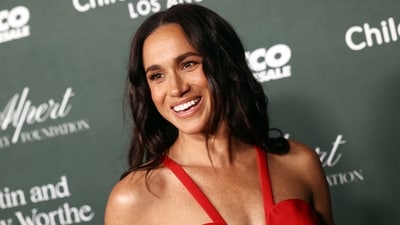 Meghan, Duchess of Sussex attends the 2024 Children's Hospital Los Angeles (CHLA) Gala at L.A. Live Event Deck Top Floor Of The West Lot on October 05, 2024 in Los Angeles, California. (Photo by Tommaso Boddi / GETTY IMAGES NORTH AMERICA / Getty Images via AFP) (Getty Images via AFP) Meghan, Duchess of Sussex attends the 2024 Children's Hospital Los Angeles (CHLA) Gala at L.A. Live Event Deck Top Floor Of The West Lot on October 05, 2024 in Los Angeles, California. (Photo by Tommaso Boddi / GETTY IMAGES NORTH AMERICA / Getty Images via AFP) (Getty Images via AFP)