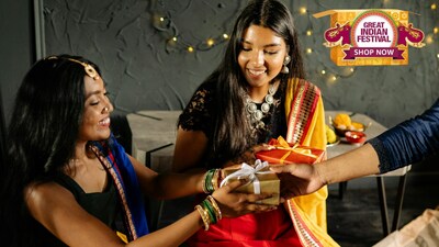 Bhai Dooj gifting is made easy with up to 75% off at the Amazon Sale. Shop now for the best deals!