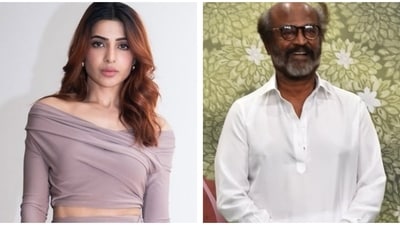Samantha Ruth Prabhu has a huge fanbase like Rajinikanth according to Trivikram Srinivas. Samantha Ruth Prabhu has a huge fanbase like Rajinikanth according to Trivikram Srinivas.