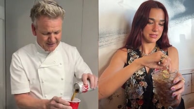 Gordon Ramsay tries out Dua Lipa's viral spicy Coke recipe, only to regret it (TikTok)