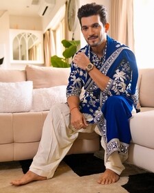 Arjun Bijlani talks about teaching his son importance of traditions. Arjun Bijlani talks about teaching his son importance of traditions.