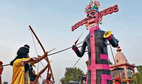 Dussehra celebrations. (Harsimar Pal Singh/HT)