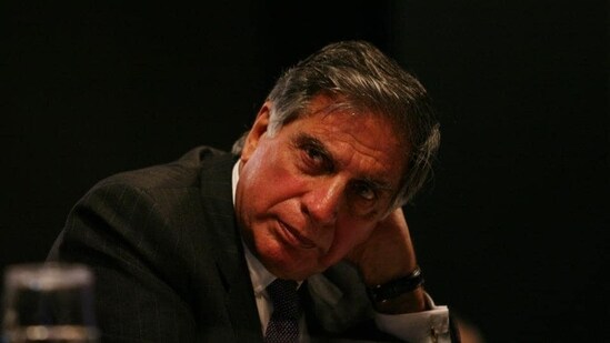 Ratan Naval Tata, the former Tata Group chairman who transformed a legacy Indian business house into a global salt-to-software conglomerate and became the face of the resurgent Indian economy in the new millennium, died in a Mumbai hospital late on Wednesday. He was 86. (HT Archive)