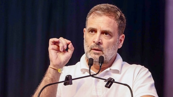 A file photo of Congress leader Rahul Gandhi. (PTI)