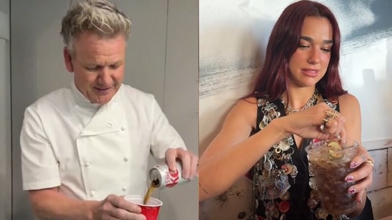 Gordon Ramsay tries out Dua Lipa's viral spicy Coke recipe, only to regret it (TikTok)