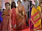 Kajol and Jaya Bachchan dazzle at Durga Puja festivities with stunning ethnic looks. Kajol and Jaya Bachchan dazzle at Durga Puja festivities with stunning ethnic looks.