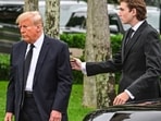 Donald Trump was asked if he still supports a ban on abortion since his son Barron has been “unleashed in New York City.”