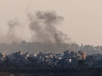 Smoke rises in northern Gaza, amid the ongoing conflict between Israel and Hamas, as seen from Israel, REUTERS/Amir Cohen
