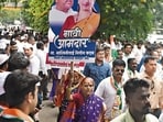 The NCP (SP) has received a total of 1,680 applications from aspirants across Maharashtra. Sharad Pawar and his colleagues have already interviewed 1,280 applicants. (MAHENDRA KOLHE/ HT PHOTO) The NCP (SP) has received a total of 1,680 applications from aspirants across Maharashtra. Sharad Pawar and his colleagues have already interviewed 1,280 applicants. (MAHENDRA KOLHE/ HT PHOTO)