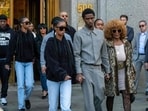 NEW YORK, NY - OCTOBER 10: The Combs family departs from the Southern District of New York Federal Court after a pre-trial hearing for Sean 'Diddy' Combs on October 10, 2024 in New York City. David Dee Delgado/Getty Images/AFP (Photo by David Dee Delgado / GETTY IMAGES NORTH AMERICA / Getty Images via AFP) NEW YORK, NY - OCTOBER 10: The Combs family departs from the Southern District of New York Federal Court after a pre-trial hearing for Sean 'Diddy' Combs on October 10, 2024 in New York City. David Dee Delgado/Getty Images/AFP (Photo by David Dee Delgado / GETTY IMAGES NORTH AMERICA / Getty Images via AFP)