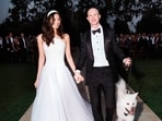 In a post on X, Armstrong shared pictures of the their wedding ceremony where Angela Meng was seen dressed in a white ballgown. 
