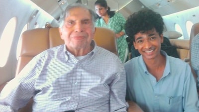 Shantanu Naidu shared a throwback photo with Ratan Tata on LinkedIn