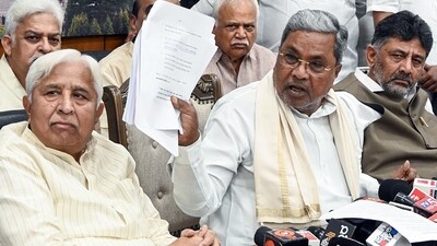 Karnataka Chief Minister Siddaramaiah. (ANI Photo) (Savitha) Karnataka Chief Minister Siddaramaiah. (ANI Photo) (Savitha)