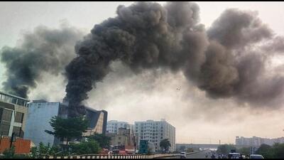 According to an audit conducted by the fire department, 80% of fire incidents are happening due to electrical short circuit. (HT Photo) According to an audit conducted by the fire department, 80% of fire incidents are happening due to electrical short circuit. (HT Photo)