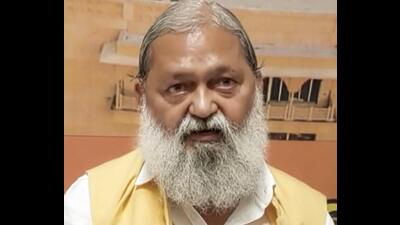 BJP leader Anil Vij (PTI) BJP leader Anil Vij (PTI)