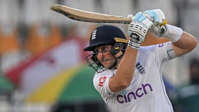 England's Joe Root plays a shot. (AFP) England's Joe Root plays a shot. (AFP)