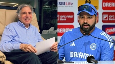 Rohit Sharma paid tribute to Ratan Tata on Thursday (Files) Rohit Sharma paid tribute to Ratan Tata on Thursday (Files)