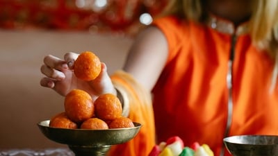 Navratri 2024: High-calorie food during the festive season may be unavoidable, but you can be smart about your food choices. (Pexels) Navratri 2024: High-calorie food during the festive season may be unavoidable, but you can be smart about your food choices. (Pexels)