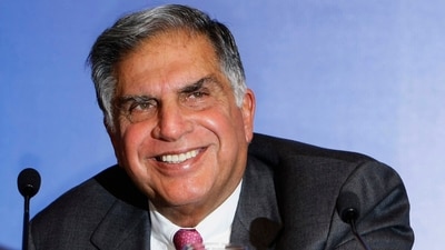 FILE - Tata Sons Chairman Ratan Tata reacts as he speaks during a press conference prior to the launch event of the Tata Nano in Mumbai, India, March 23, 2009. (AP Photo/Gautam Singh, File) (AP) FILE - Tata Sons Chairman Ratan Tata reacts as he speaks during a press conference prior to the launch event of the Tata Nano in Mumbai, India, March 23, 2009. (AP Photo/Gautam Singh, File) (AP)