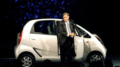 The Indian industrialist was known for launching the world's cheapest car, the Tata Nano. He stepped down as chairman of the Tata group eventually in 2012. (REUTERS/Adnan Abidi/File Photo)