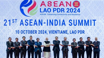 Prime Minister Narendra Modi during the 21st ASEAN-India Summit in Vientiane, Laos. (PTI) Prime Minister Narendra Modi during the 21st ASEAN-India Summit in Vientiane, Laos. (PTI)