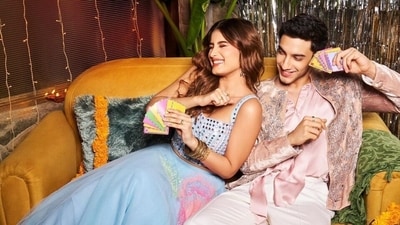 Rasha Thadani and Vedang Raina in the new Crocs ad. Rasha Thadani and Vedang Raina in the new Crocs ad.