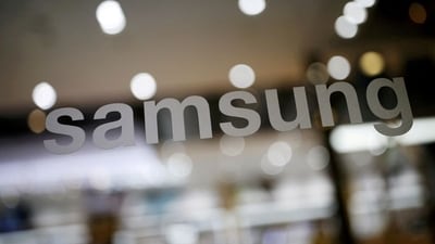 The logo of Samsung Electronics is seen at its headquarters in Seoul, South Korea, April 4, 2016. (Kim Hong-Ji/Reuters)