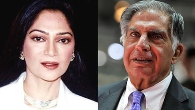 When Simi Garewal called Ratan Tata an 'ideal person' (Photos: X) When Simi Garewal called Ratan Tata an 'ideal person' (Photos: X)