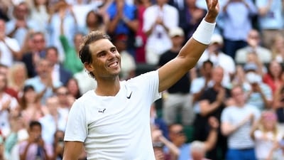 Rafael Nadal's record at the French Open and on the clay court in general is in a league of its own. (REUTERS)
