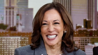 Kamala Harris trolled for unveiling ‘new Jamaican accent’ on Stephen Colbert show (REUTERS/Evelyn Hockstein) (REUTERS)
