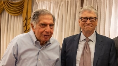 Bill Gates shared a photo with Ratan Tata while paying tribute to the late industrialist. (LinkedIn/BillGates) Bill Gates shared a photo with Ratan Tata while paying tribute to the late industrialist. (LinkedIn/BillGates)