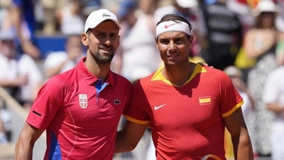 Djokovic faced Nadal for the last time at the 2024 Paris Olympics (AP)