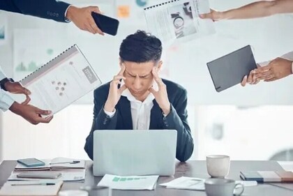 Burnout is the state when a person faces complete exhaustion. Be it physical, emotional or mental, burnout happens when a person is exposed to prolonged stress. The six triggers are: work overload, lack of control, insufficient rewards, absence of fairness, lack of community and conflicting values. (Unsplash)