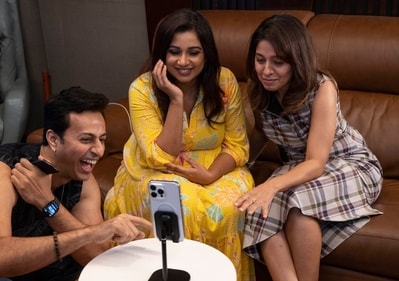 Salim Merchant, Shreya Ghoshal and Sunidhi Chauhan (Photo: Satish Bate/HT) Salim Merchant, Shreya Ghoshal and Sunidhi Chauhan (Photo: Satish Bate/HT)