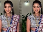 Radhika Merchant rocks a glam garba look.