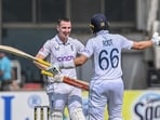 England destroyed Pakistan in the first Test. England destroyed Pakistan in the first Test.