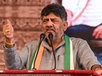 Karnataka deputy chief minister DK Shivakumar.