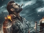 Dhruva Sarja in a still from Martin which released in theatres on October 11.