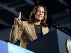 Democratic presidential nominee Vice President Kamala Harris speaks during a campaign event Thursday, Oct. 10, 2024, on the Gila River Indian Community reservation in Chandler, Ariz. (AP Photo/Ross D. Franklin)