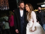 US actress Jennifer Lopez and actor Ben Affleck arrive for a special screening of "Marry Me" at the Directors Guild of America (DGA) US actress Jennifer Lopez and actor Ben Affleck arrive for a special screening of "Marry Me" at the Directors Guild of America (DGA)