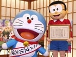 Doraemon and Nobita-kun are beloved Japanese manga and anime characters.(Getty Images)