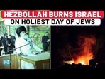 Israel On High Alert, Pauses Flights Amid Yom Kippur Holiday As Hezbollah Rockets Trigger Blazes Israel On High Alert, Pauses Flights Amid Yom Kippur Holiday As Hezbollah Rockets Trigger Blazes