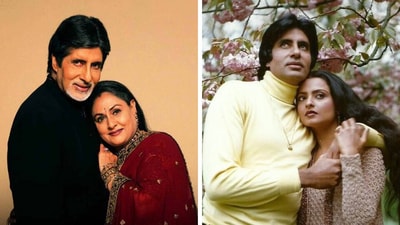 The co-star with whom Amitabh Bachchan has the most hits is neither Rekha nor Jaya Bachchan
