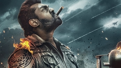 Dhruva Sarja in a still from Martin which released in theatres on October 11.